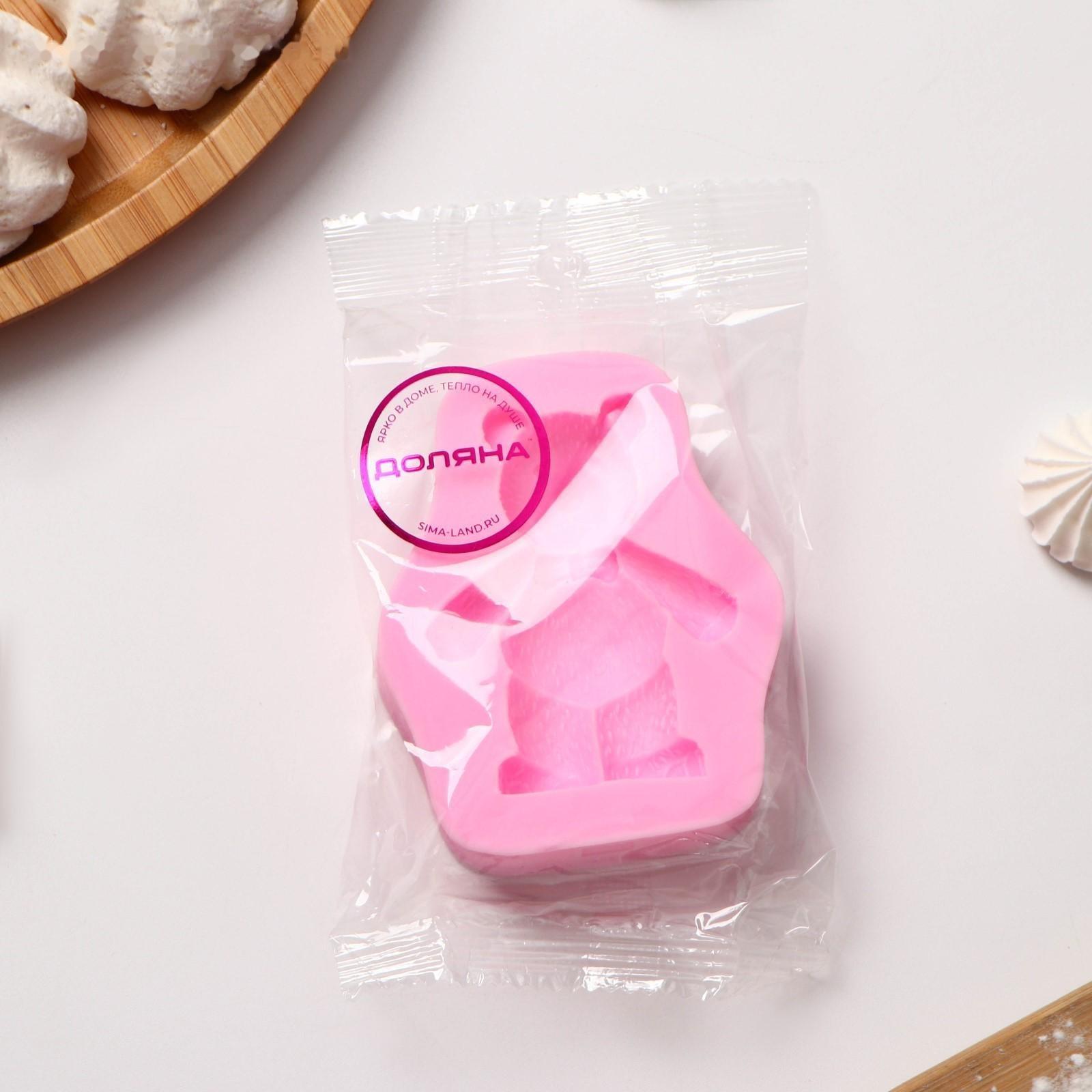 Молд «Мишка», 8×6,5 см