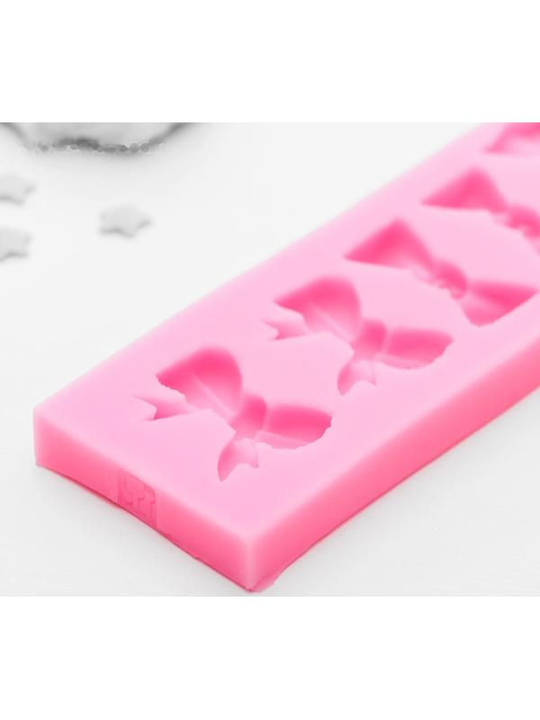 Молд «Шесть бантов», 15,5×4,5 см, цвет МИКС