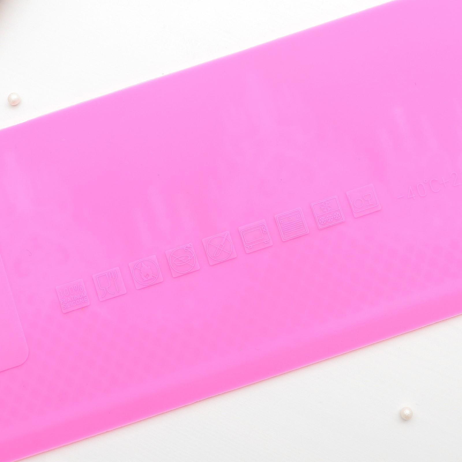 Коврик для айсинга силиконовый Доляна «Готичный узор», 36,5×13,5 см, цвет МИКС