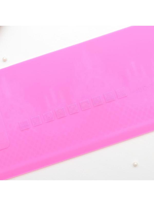 Коврик для айсинга силиконовый Доляна «Готичный узор», 36,5×13,5 см, цвет МИКС