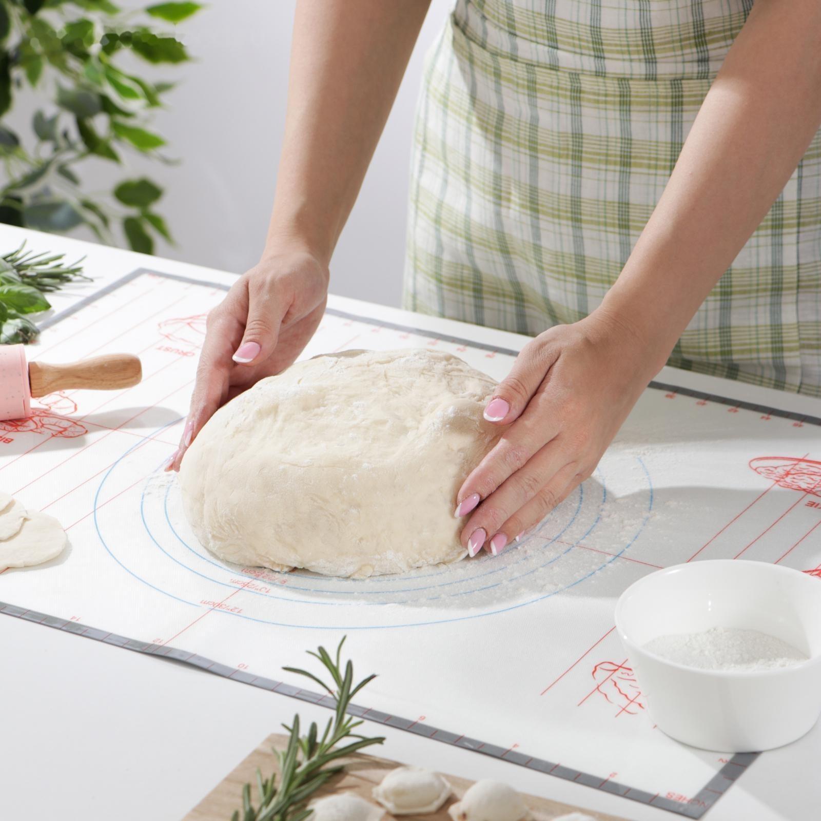 Коврик армированный с разлиновкой силиконовый, 60×40,5 см