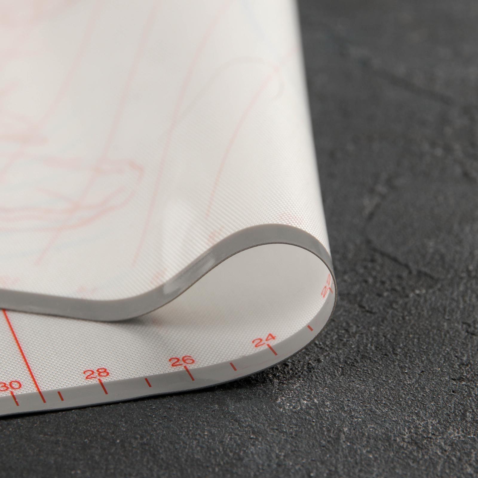 Коврик армированный с разлиновкой силиконовый, 60×40,5 см