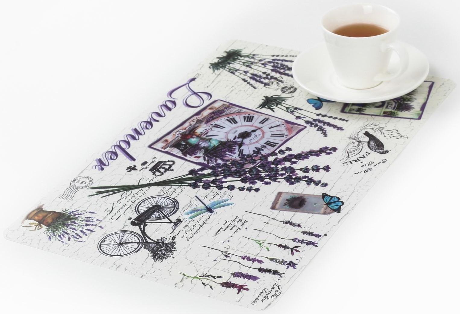 Салфетка сервировочная на стол «Лаванда», 42×29 см