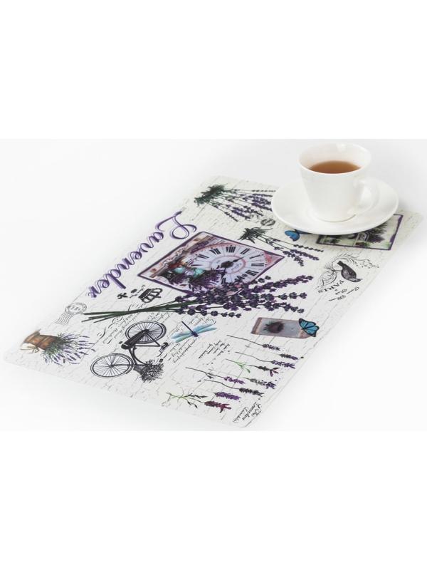 Салфетка сервировочная на стол «Лаванда», 42×29 см