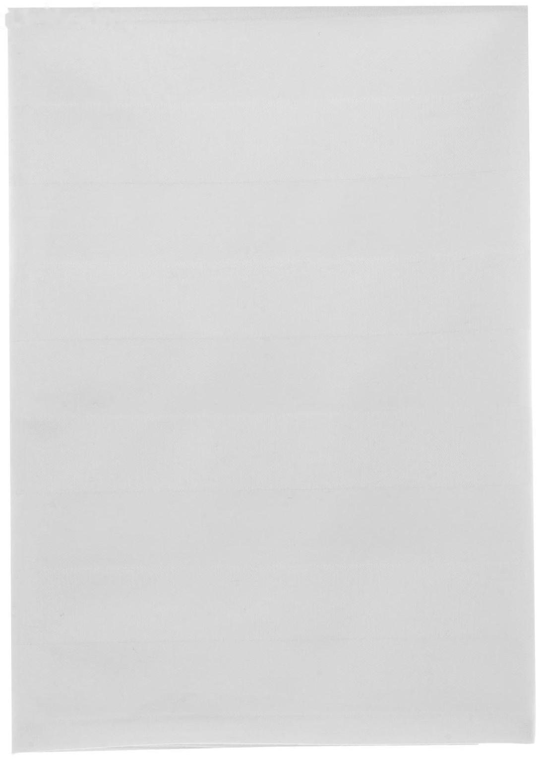 Наволочка 50х70 см, цвет белый, страйп-сатин 140г/м² 100% хлопок