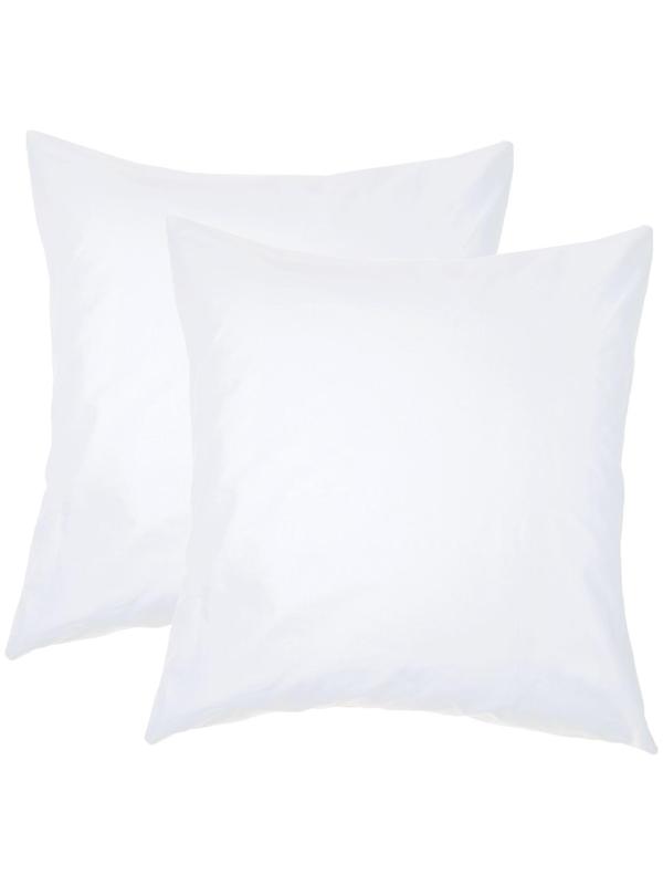 Набор наволочек Атра 70х70см 2шт, цвет белый, поплин 110г/м² 100% хлопок