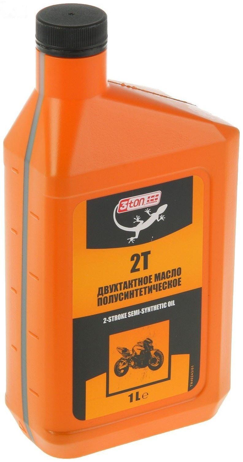Масло полусинтетическое для двухтактных двигателей 3ton, 1 л ТМ-102