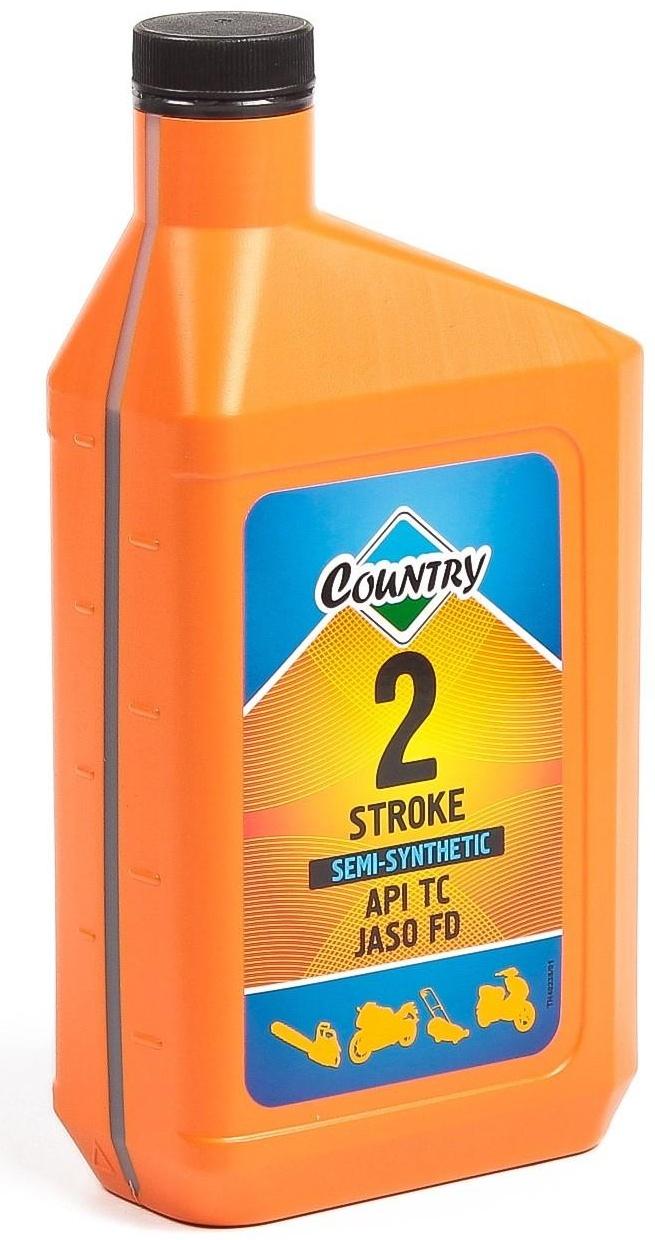 Масло двухтактное Country полусинтетическое API ТС, 1 л