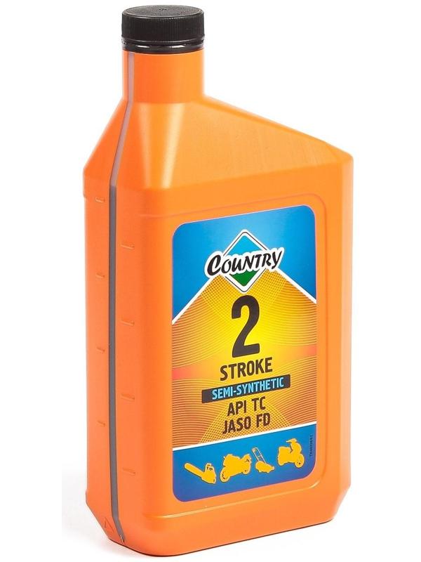 Масло двухтактное Country полусинтетическое API ТС, 1 л
