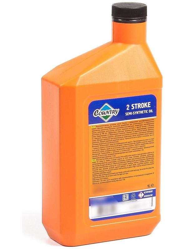 Масло двухтактное Country полусинтетическое API ТС, 1 л