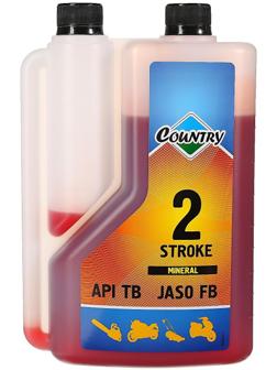 Масло двухтактное Country минеральное ТВ ST-508, 1 л, с дозатором