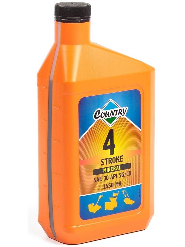 Масло четырехтактное Country минеральное SAE 30 SG/CD, 1 л