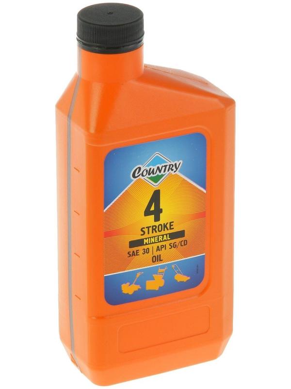 Масло четырехтактное Country минеральное SAE 30 SG/CD, 0.6 л