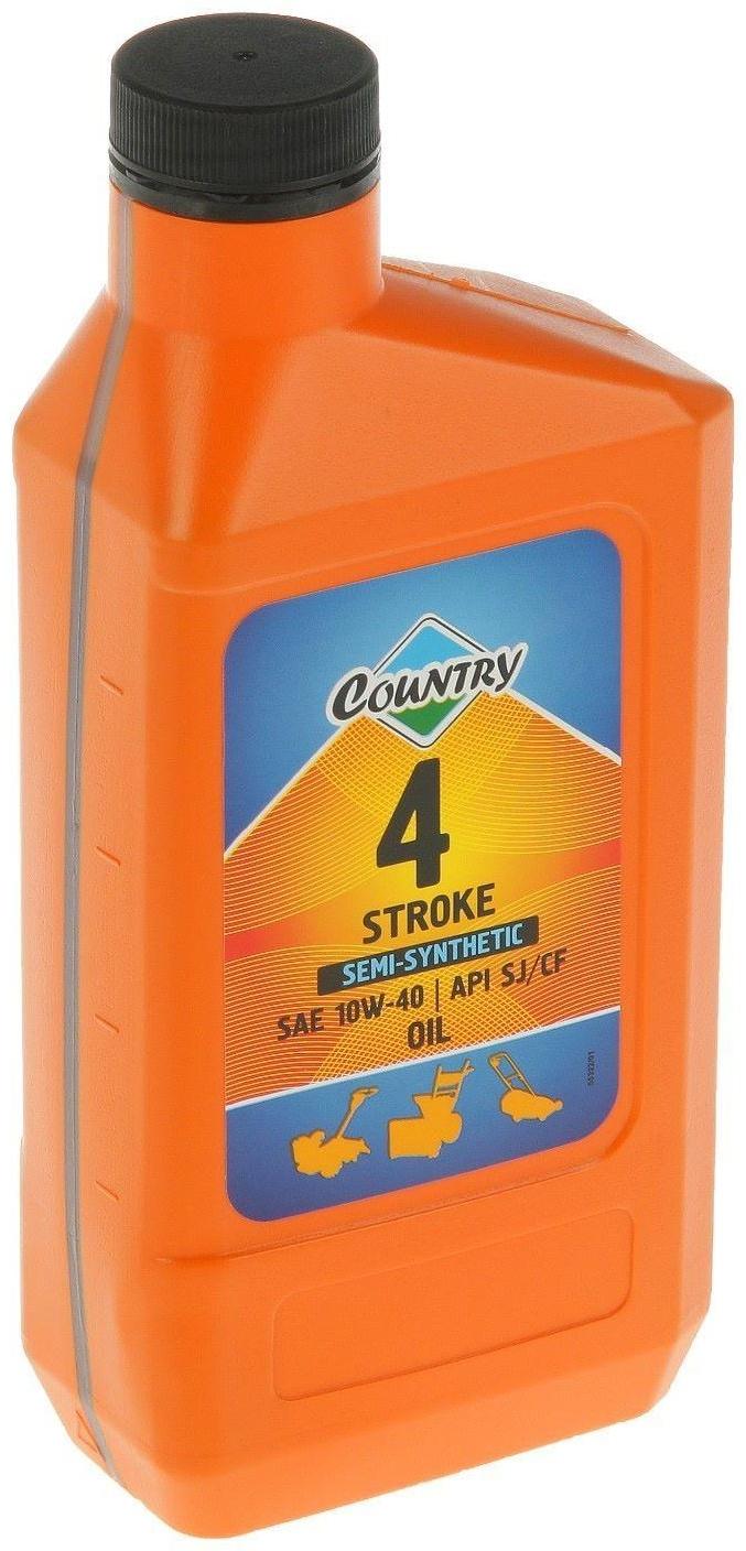 Масло четырехтактное Country полусинтетическое SAE 10w40 SJ/CF, 0.6 л