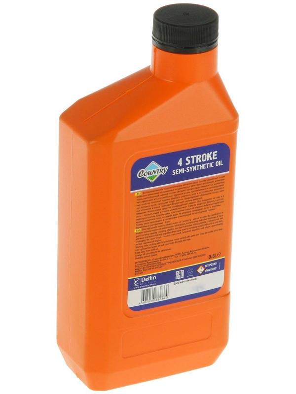 Масло четырехтактное Country полусинтетическое SAE 10w40 SJ/CF, 0.6 л