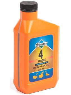 Масло четырехтактное Country полусинтетическое SAE 10w40 SJ/CF, 0.5 л