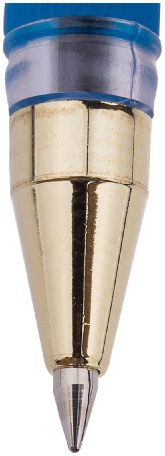 Ручка шариковая MunHwa MC Gold, узел 0.5 мм, чернила синие, штрихкод на ручке