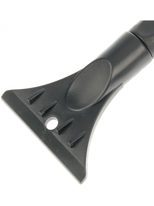 Щётка-смётка TORSO, 38 см, скребок, черный