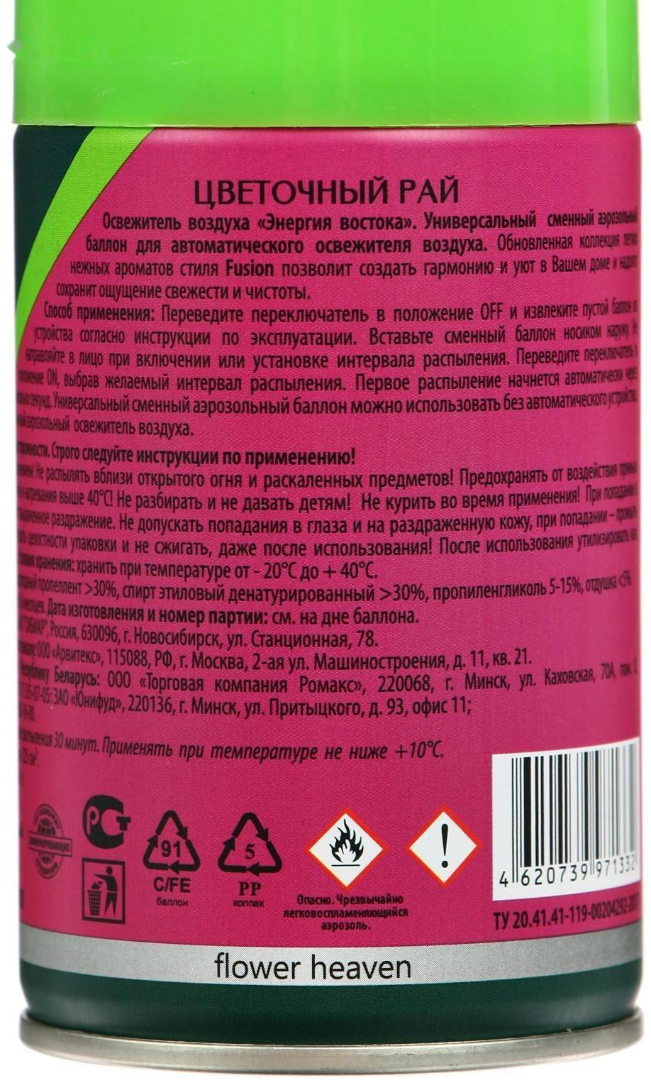 Освежитель воздуха Master FRESH Fusion 