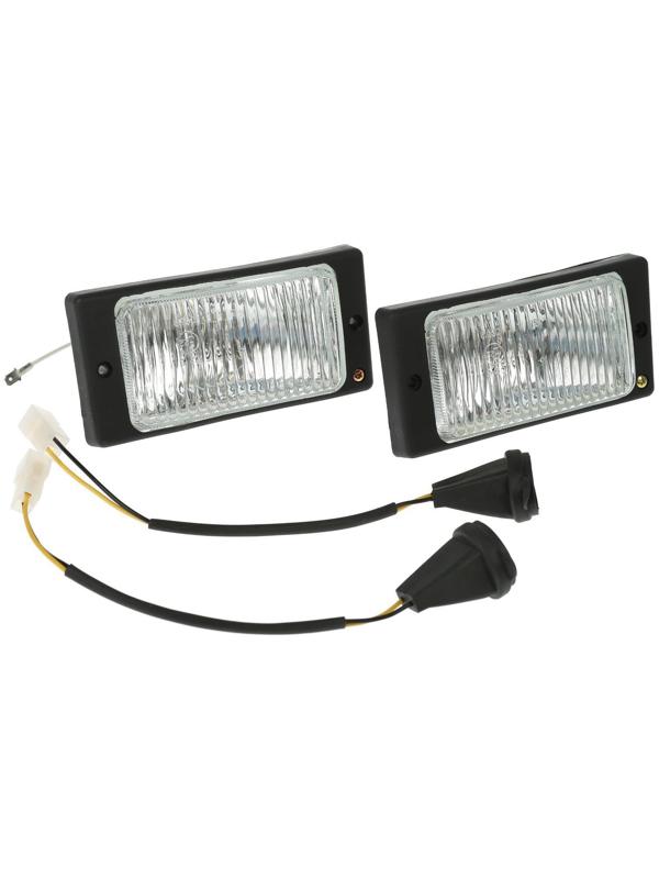 Противотуманные фары AVS PF-175H, Н3, LADA 2110-2112.12 В, рифл стекло, набор 2 шт.