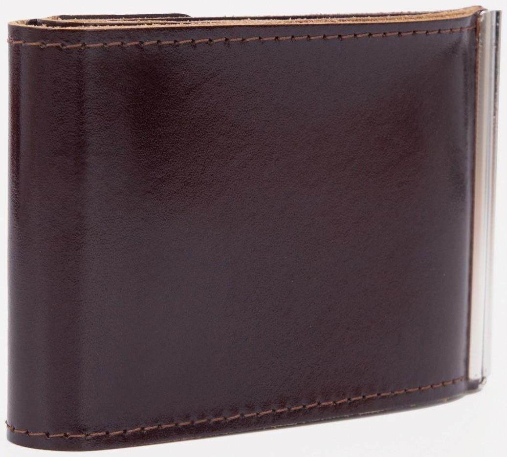 Зажим для купюр, цвет коричневый