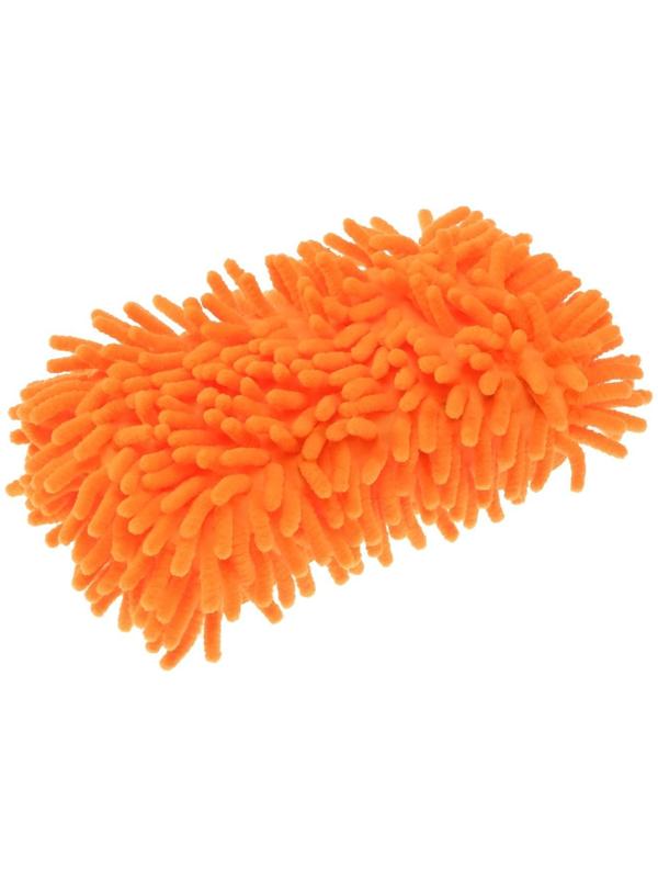 Губка для мытья авто, 20×11 см, микрофибра, микс