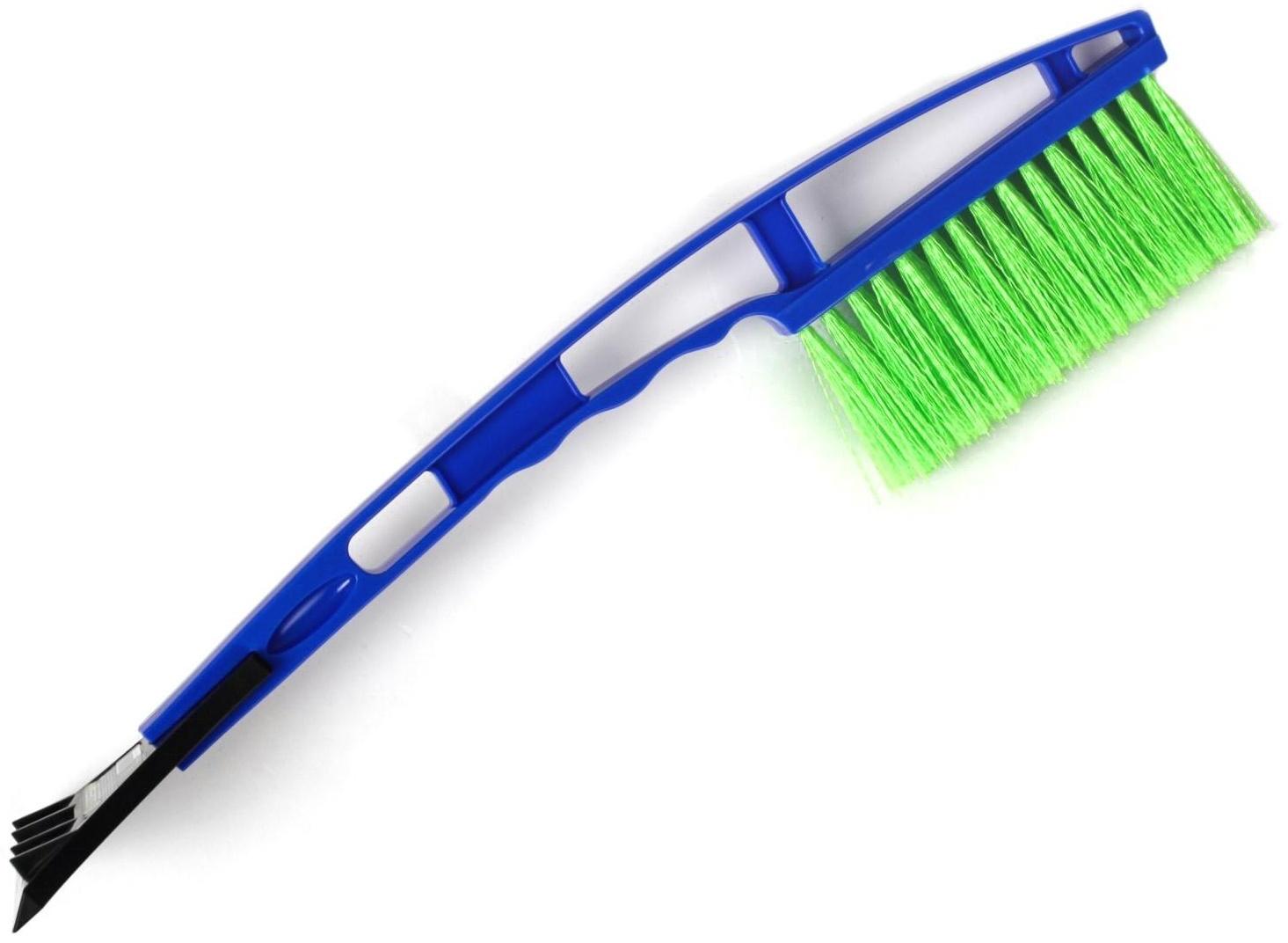 Щётка-сметка со скребком Oktan, 42 см, микс