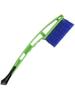 Щётка-сметка со скребком Oktan, 42 см, микс