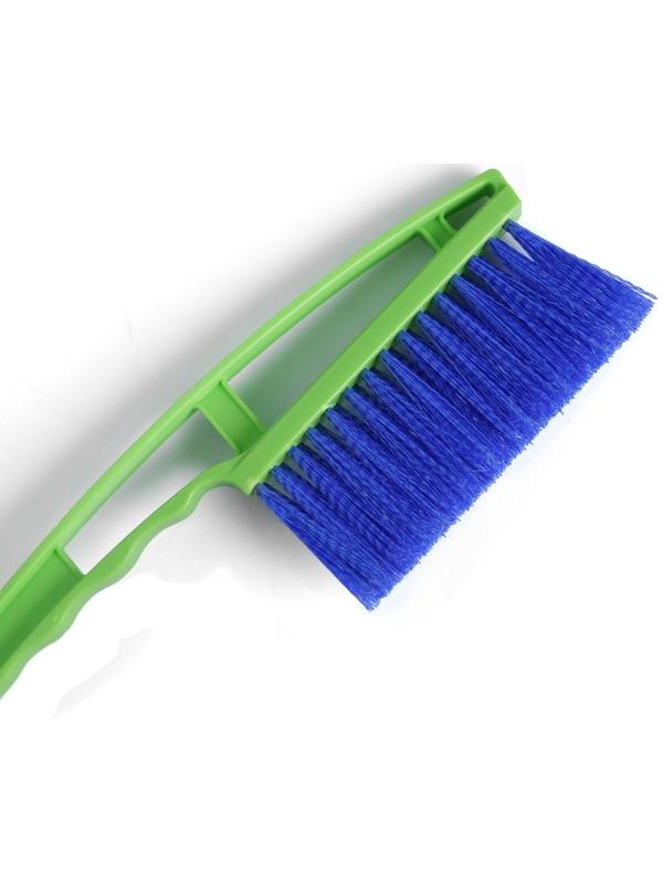 Щётка-сметка со скребком Oktan, 42 см, микс