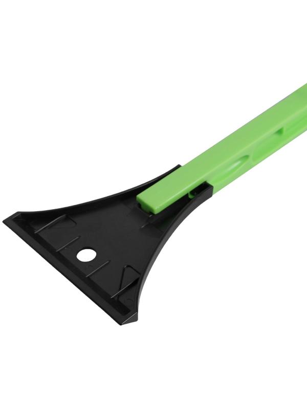 Щётка-сметка со скребком Oktan, 42 см, микс