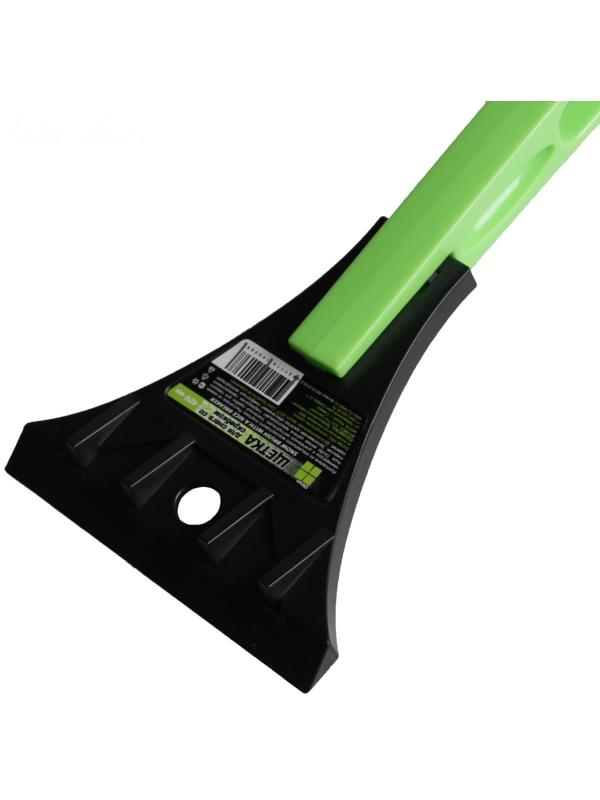 Щётка-сметка со скребком Oktan, 42 см, микс