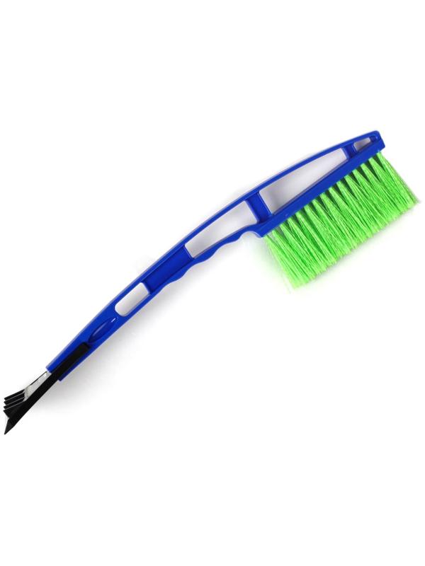 Щётка-сметка со скребком Oktan, 42 см, микс