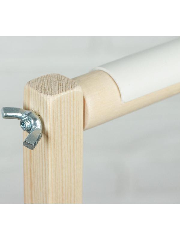 Станок для вышивания напольный, 40 × 60 см, цвет светлое дерево