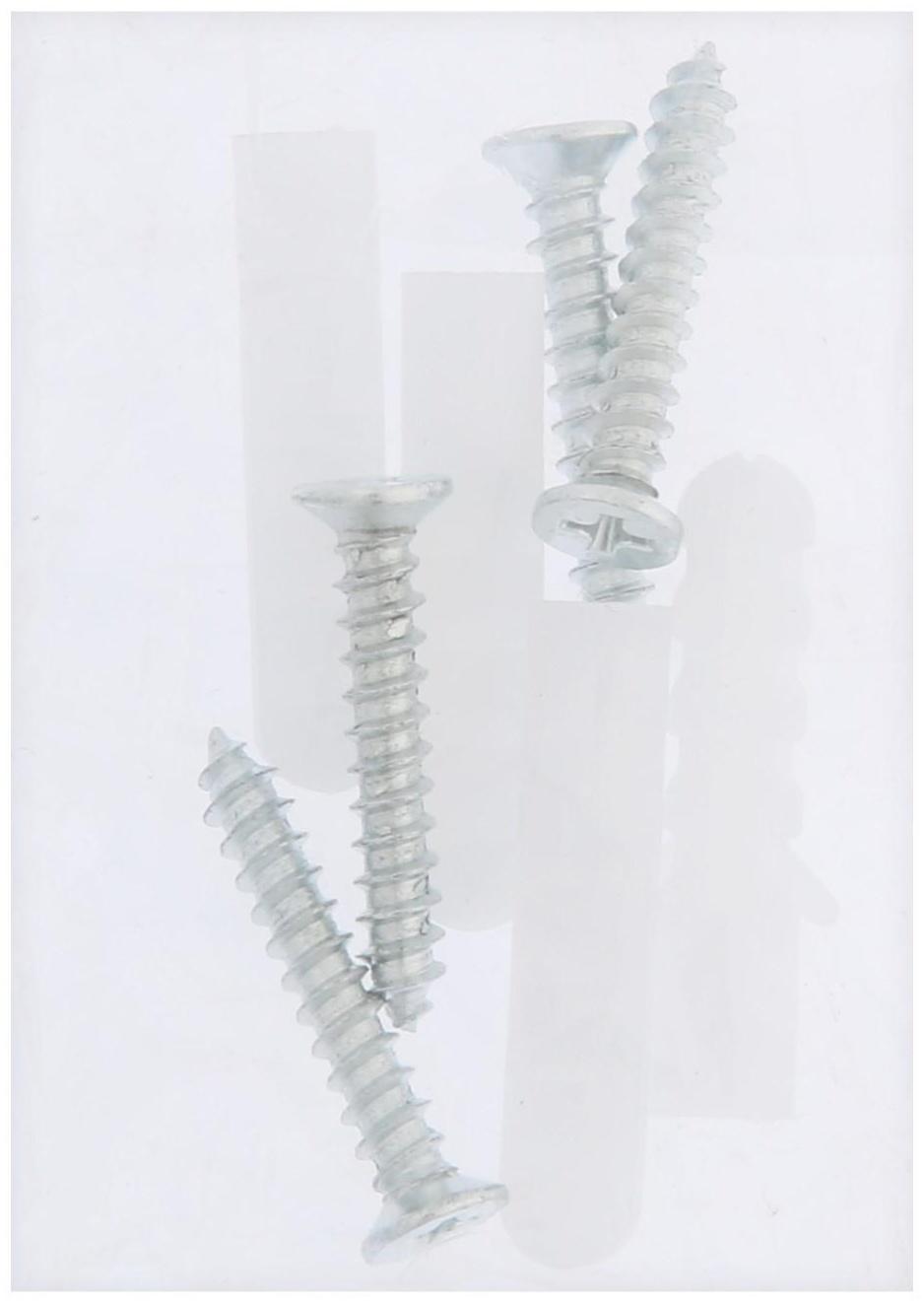 Зеркалодержатель (арт.1189), d=17 мм, без сверления, цвет золото, 4 шт.