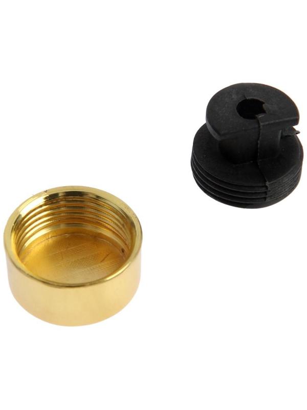 Зеркалодержатель (арт.1189), d=17 мм, без сверления, цвет золото, 4 шт.