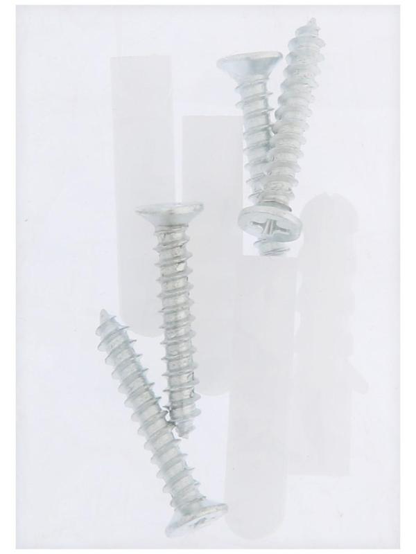 Зеркалодержатель (арт.1189), d=17 мм, без сверления, цвет золото, 4 шт.