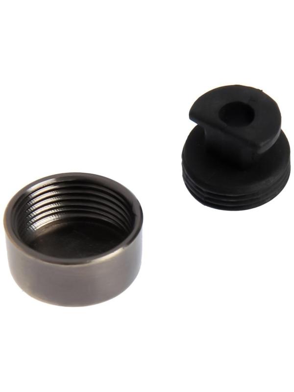 Зеркалодержатель (арт.1189), d=17 мм, без сверления, цвет бронза, 4 шт.