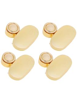 Зеркалодержатель (арт.2025), без сверления, цвет золото, 4 шт.