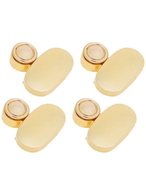 Зеркалодержатель (арт.2025), без сверления, цвет золото, 4 шт.