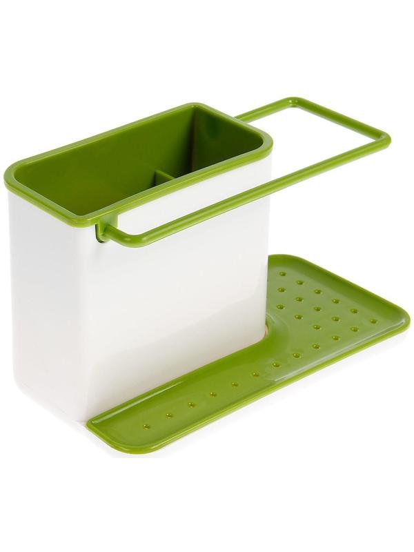 Подставка для ванных и кухонных принадлежностей, 21×11×12 см, цвет МИКС