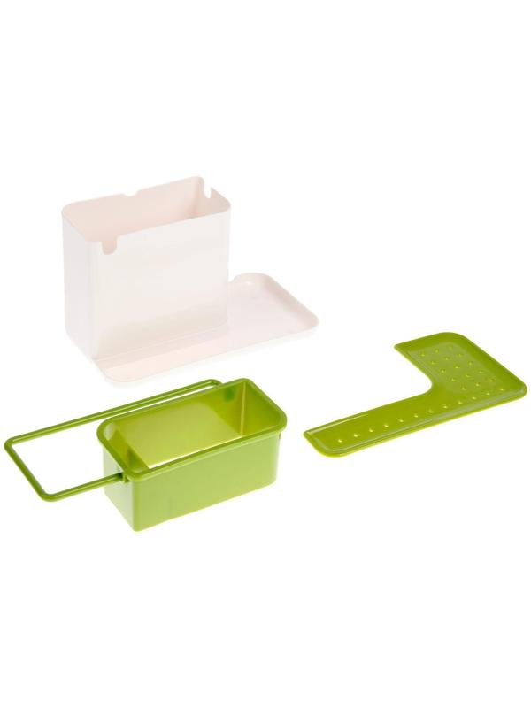 Подставка для ванных и кухонных принадлежностей, 21×11×12 см, цвет МИКС