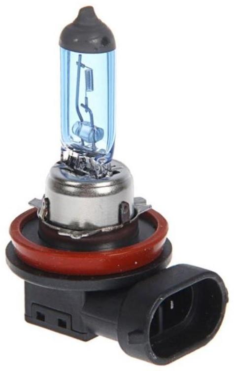 Лампа автомобильная Маяк УЛЬТРА, +30%, H11, 12 В, 55 Вт, набор 2 шт