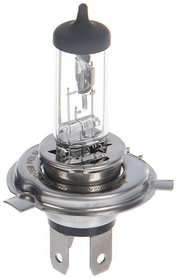 Лампа автомобильная Маяк Super Ligh+30%, H4, 12 В, 60/ 55 Вт