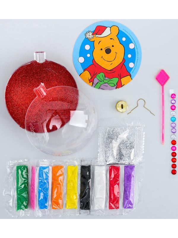 Новогодний ёлочный шар с фреской 