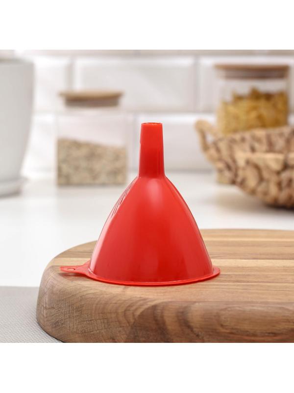 Набор воронок, 3 шт, 9×8 см, 8×7 см, 6,5×6,5 см, цвет МИКС