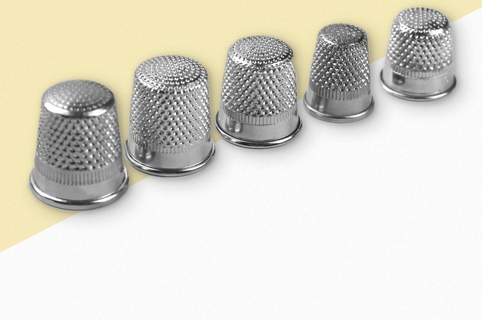 Напёрстки, d = 14-18 мм, 5 шт