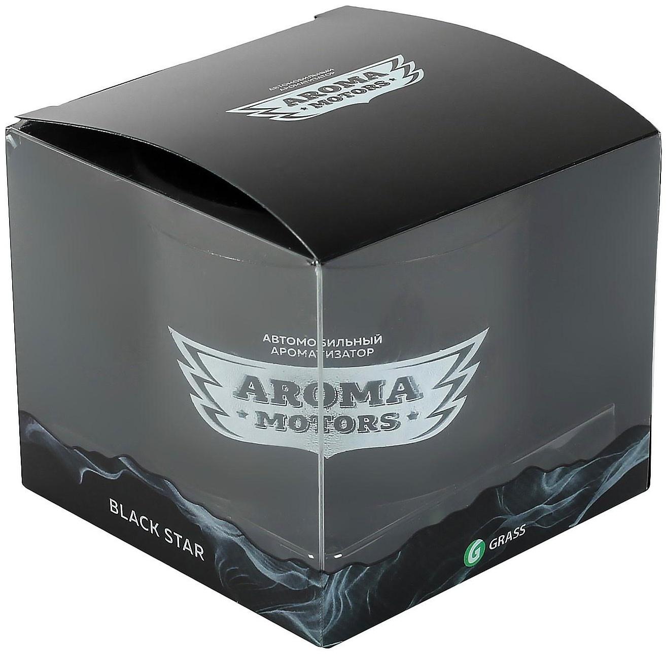 Ароматизатор гелевый Grass «Aroma Motors» BLACK STAR, 100 мл
