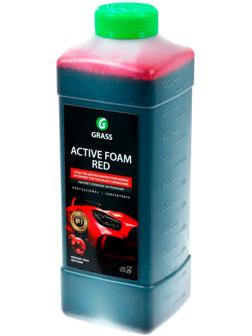 Шампунь для бесконтактной мойки Grass Active Foam Red, 1л (1:30-1:50)