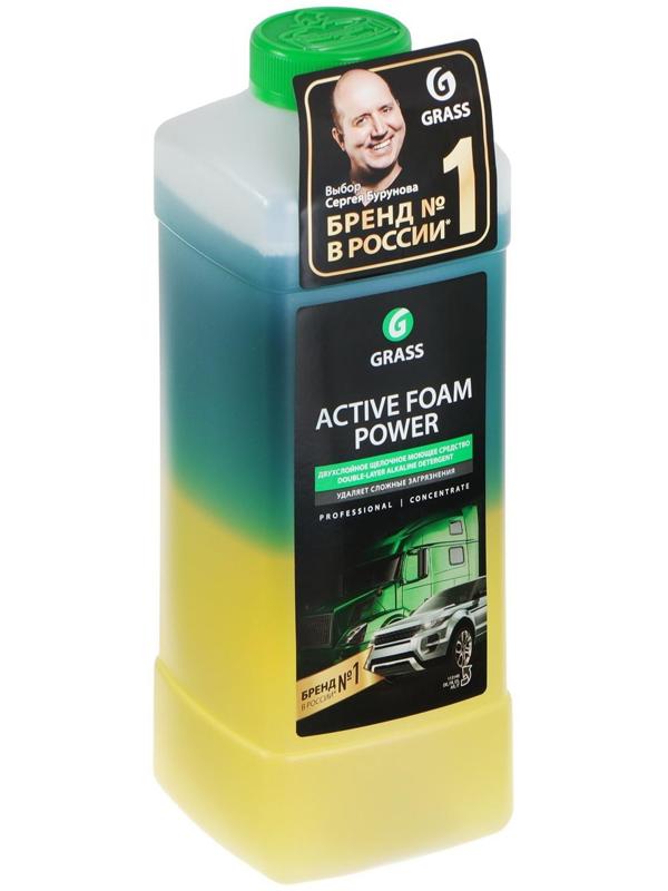 Шампунь для бесконтактной мойки Grass Active Foam Power, 1 л (1:60-1:125)