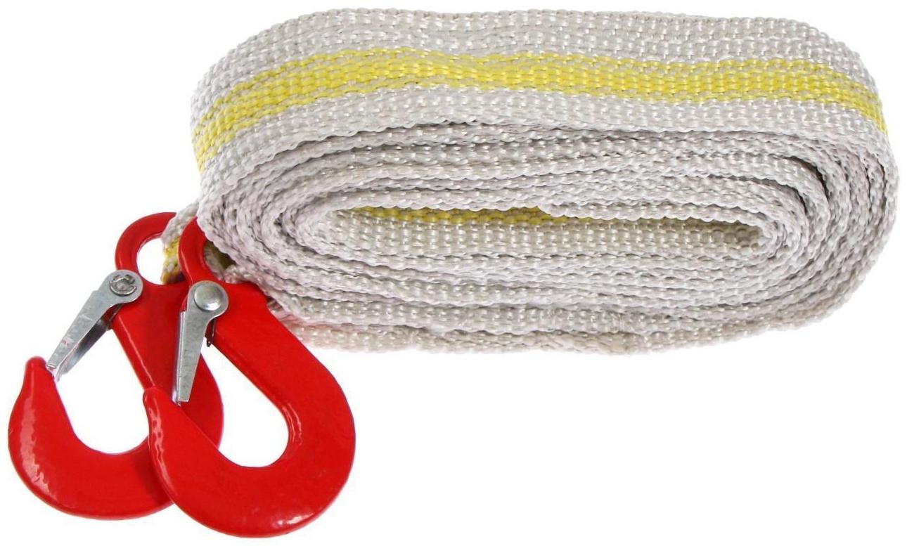 Трос ленточный, 2 крюка пакет, 3,5 т